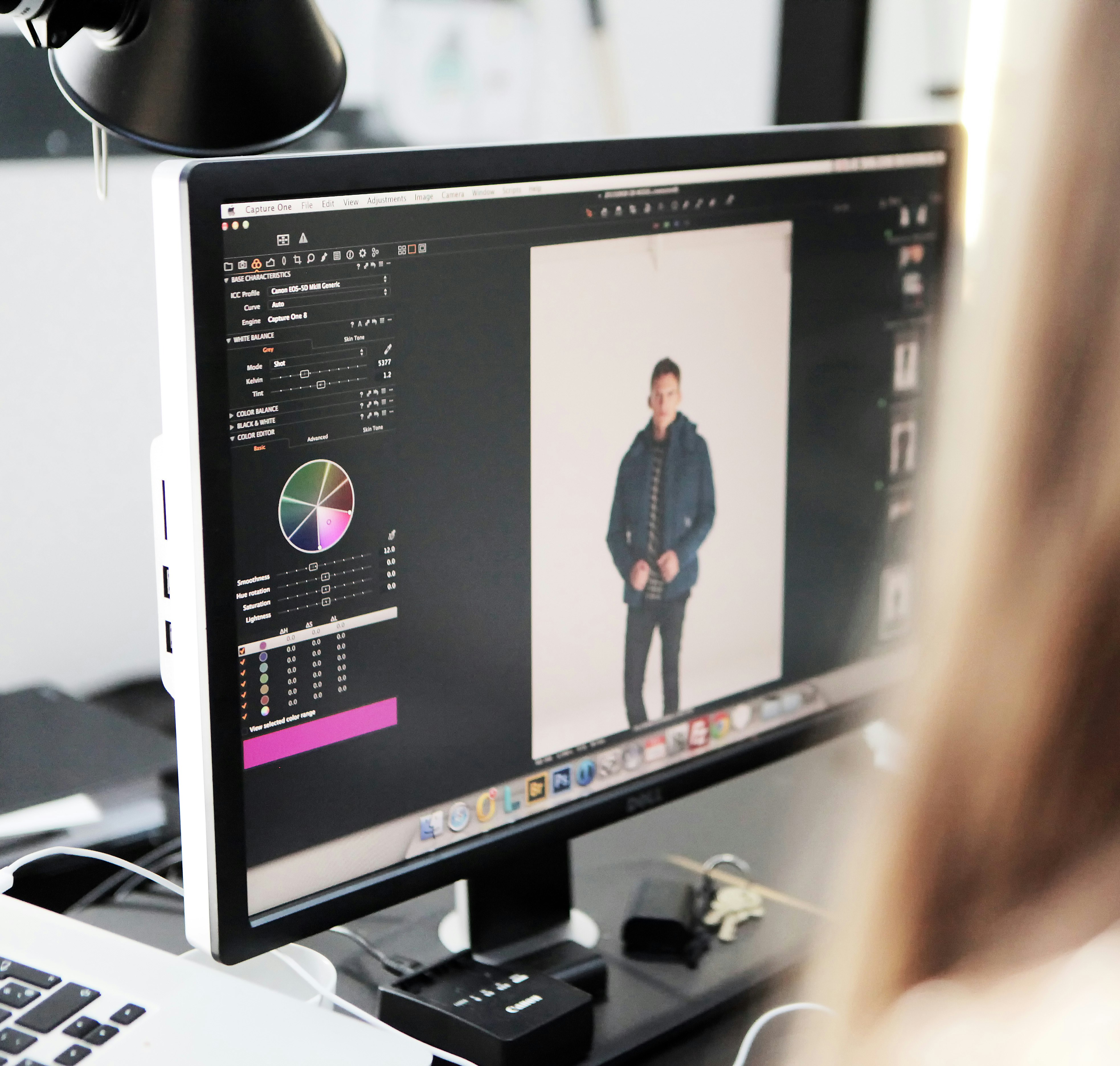 Get edited images to your desk before you're out of the studio Photo of Capture One, professional photography software